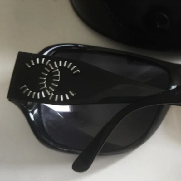 SOLD Chanel Sunglasses With Original Case Authentic And In Excellent Condition. - Picture 2 of 4